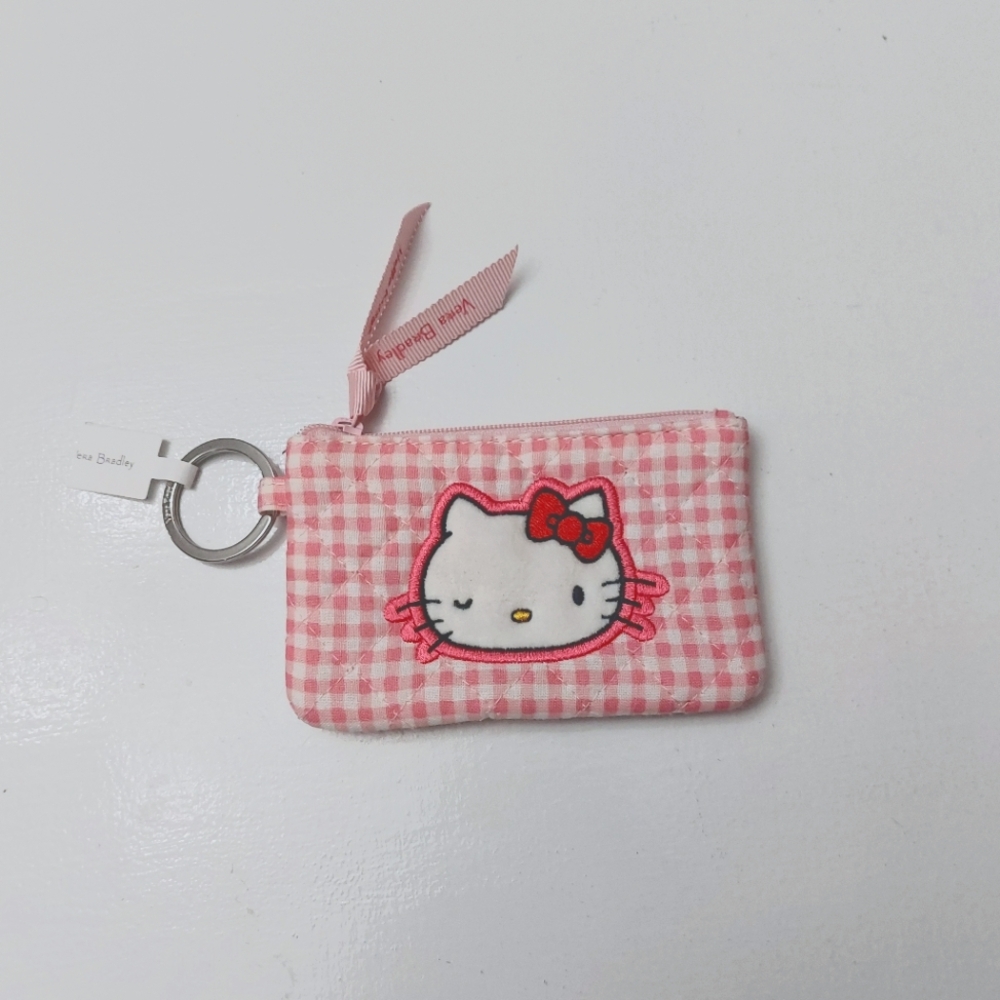 Vera Bradley Hello Kitty Zip ID NWT - Picture 1 of 3